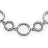 Silver Circled Shine Bracelet