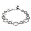 Silver Circled Shine Bracelet