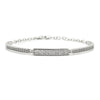 Silver Crystal Femme Bracelet