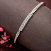 Silver Crystal Femme Bracelet
