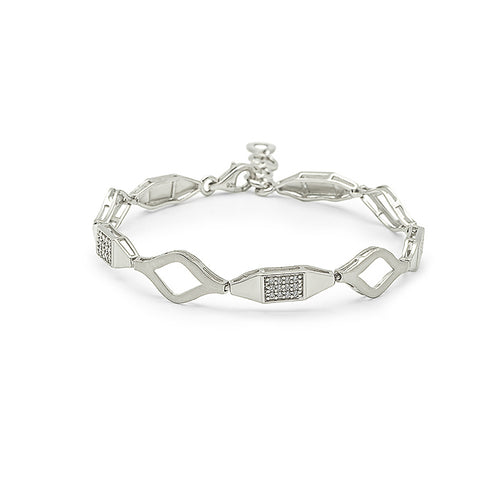 Silver Queen Link Bracelet