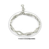 Silver Queen Link Bracelet