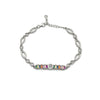 Silver Colour Palate Bracelet