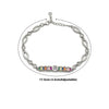 Silver Colour Palate Bracelet