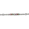 Silver Colour Palate Bracelet
