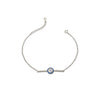 Silver Christie Evil Eye Bracelet