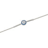 Silver Christie Evil Eye Bracelet
