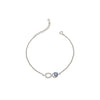 Silver Infinity Eye Bracelet