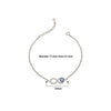 Silver Infinity Eye Bracelet