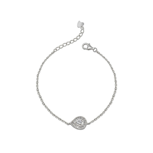 Silver Princess Diana Bracelet