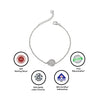 Silver Princess Diana Bracelet