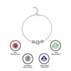 Silver White Royalty Bracelet