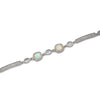 Silver Ivory Bracelet