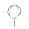 Silver Ivory Bracelet