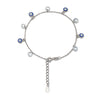 Silver Crystal Evil Eye Bracelet