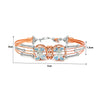 Rose Gold Butterfly High Bracelet