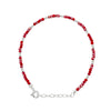 Silver Red Twinkle Bracelet