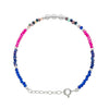 Silver Multicolour Twinkle Bracelet