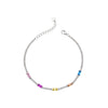 Silver Multicolor Bracelet