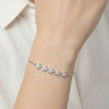 Silver Starred Bracelet