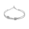 Silver Alligned Kada