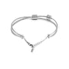 Silver Alligned Kada
