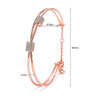 Rose Gold Alligned Kada