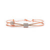 Rose Gold Alligned Kada