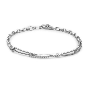 Silver Bridge bracelet