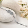 Silver Merging bracelet
