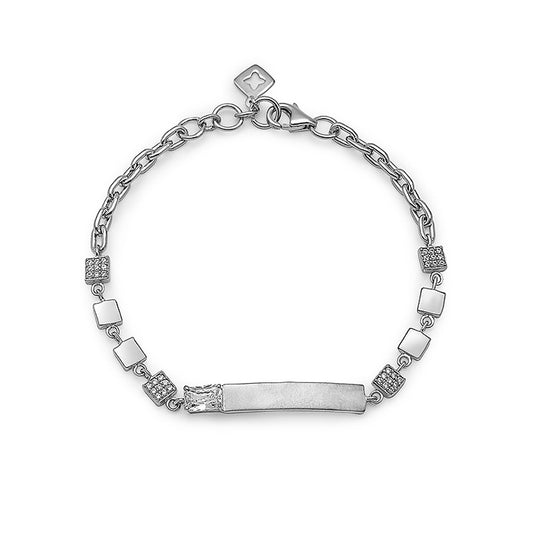 Silver Belt Bracelet