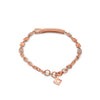 Rose Gold Belt Bracelet