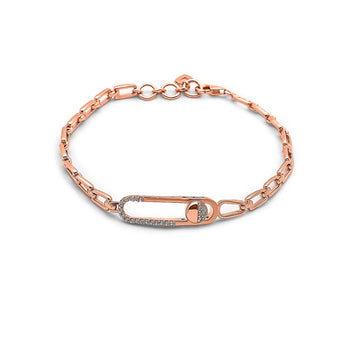 Rose Gold Flash-Pin Bracelet