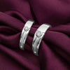 Silver Young Love Couple Rings