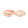 Rose Gold Young Love Couple Rings
