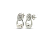 Silver Elegant Pearl Earrings