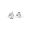 Silver Solitaire Dream 6 mm Earrings