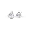 Silver Solitaire Dream 4 mm Earrings