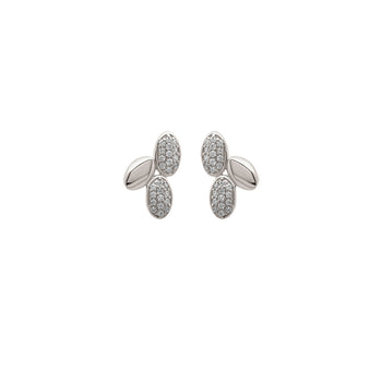 Silver Jasmine Earrings