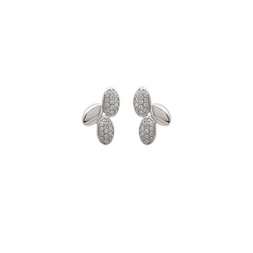 Silver Jasmine Earrings