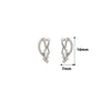 Silver Abstract Earrings