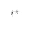 Silver Gemisphere Earrings