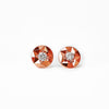 Rose Gold Gemisphere Earrings