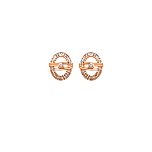 Rose Gold Boho Earrings