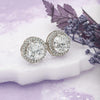 Silver Classic Kiara Round Studs