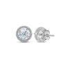 Silver Classic Kiara Round Studs