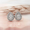 Silver Classic Kiara Pear Studs