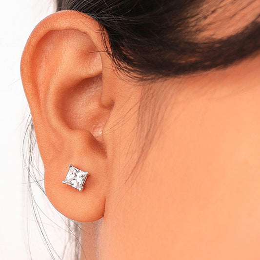 Silver Classic 6mm Studs