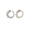 Silver Moonbeam Earrings
