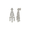 Silver Cascade Earrings